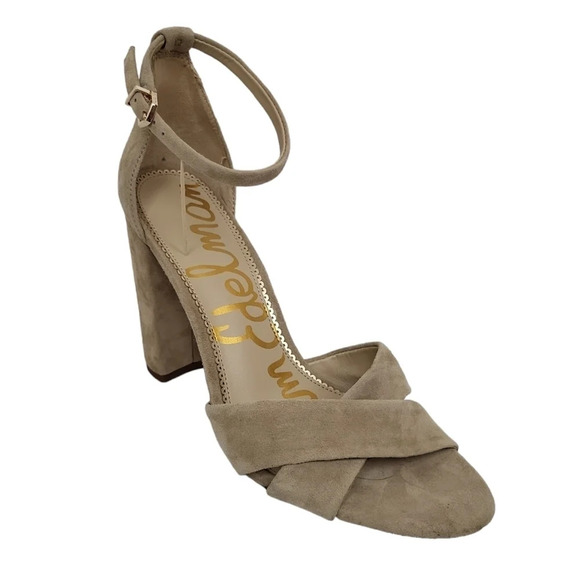 Sam Edelman Yancy golden caramel sandals - Picture 2 of 7